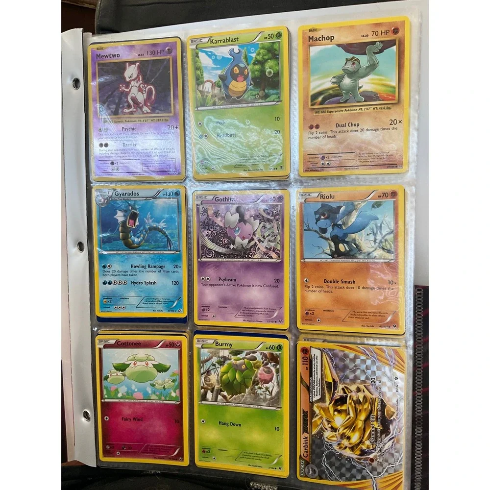 POKEMON 97 CARD COLLECTION AND HOLOGRAPHIC FOLDER